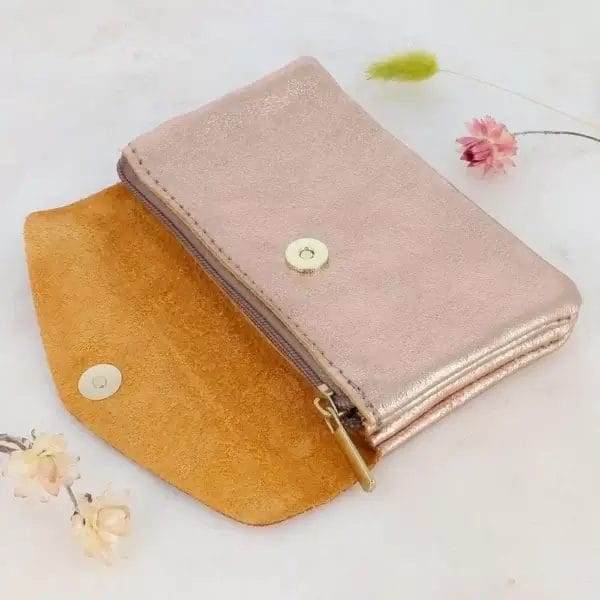 Rose gold pochette Barcelone